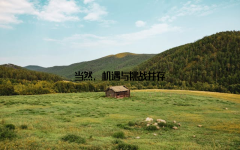 当然, 机遇与挑战并存