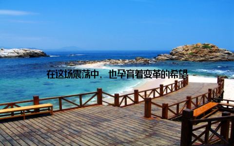 在这场震荡中, 也孕育着变革的希望