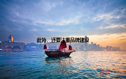 此外, 还要注重品牌建设