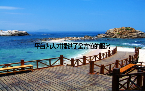 平台为人才提供了全方位的服务