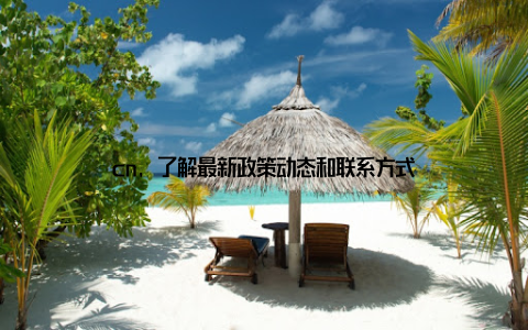 cn, 了解最新政策动态和联系方式