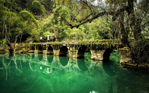这得益于加拿大严格的质量监管体系