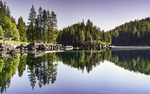 吸引我的是一套智能养殖系统